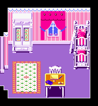 Thumbnail for a map of Laura's Room for the Game Boy game Laura.