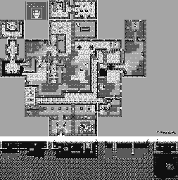 Thumbnail for a map of Angler's Tunnel for the Game Boy game The Legend Of Zelda: Link's Awakening.