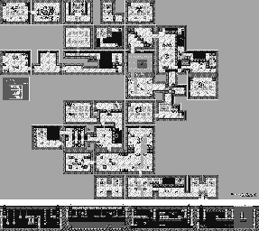 Thumbnail for a map of Catfish's Maw for the Game Boy game The Legend Of Zelda: Link's Awakening.