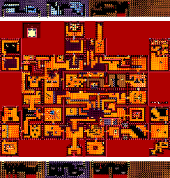 Thumbnail for a map of Turtle Rock for the Game Boy game The Legend Of Zelda: Link's Awakening DX.