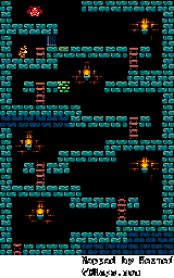 Thumbnail for a map of Black Tower Princess Zelda's Rescue for the Game Boy game The Legend Of Zelda: Oracle Of Ages.