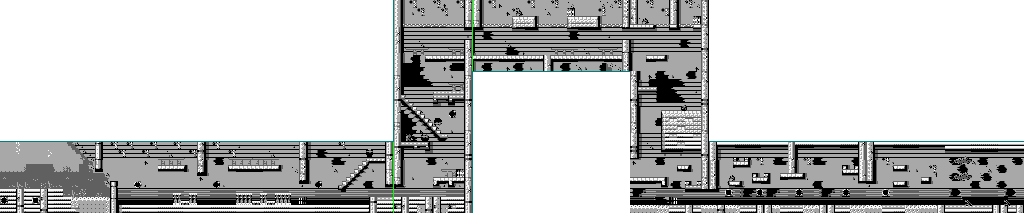 Thumbnail for a map of Stage 2: Sunken Ship for the Game Boy game The Little Mermaid.