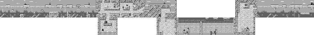 Thumbnail for a map of Stage 3: Sea Of Ice for the Game Boy game The Little Mermaid.