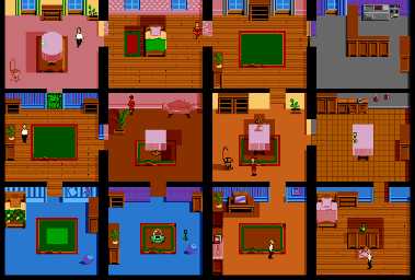 Thumbnail for a map of Baby House for the Game Boy game Looney Tunes Collector: Alert!.