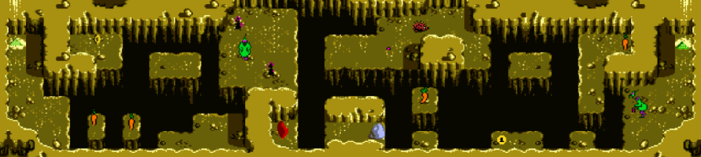Thumbnail for a map of Hole 02 for the Game Boy game Looney Tunes Collector: Alert!.