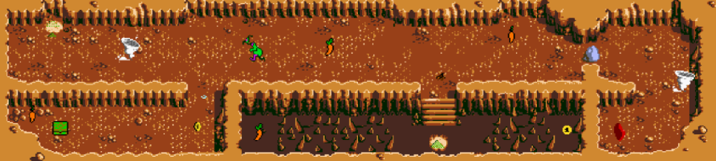 Thumbnail for a map of Hole 06 for the Game Boy game Looney Tunes Collector: Alert!.