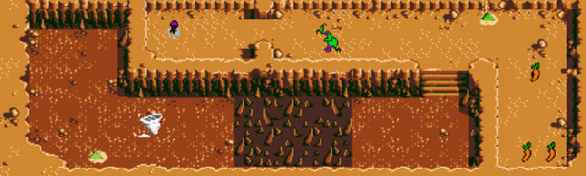 Thumbnail for a map of Hole 09 for the Game Boy game Looney Tunes Collector: Alert!.