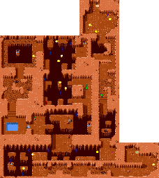 Thumbnail for a map of Hole 12 for the Game Boy game Looney Tunes Collector: Alert!.