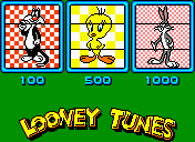 Thumbnail for a map of Stage 2: Tweety Bonus Stage for the Game Boy game Looney Tunes.