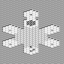 Thumbnail for a map of Stage 1-2: "Inertia" for the Game Boy game Lucle.