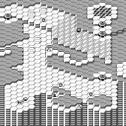 Thumbnail for a map of Stage 3-5: "Xi" for the Game Boy game Lucle.