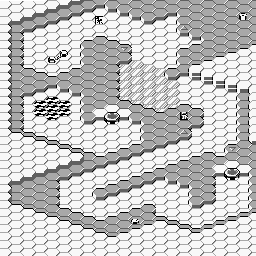 Thumbnail for a map of Stage 4-5: "Suzuka" for the Game Boy game Lucle.