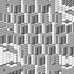 Thumbnail for a map of Stage 6-5: "Jump!" for the Game Boy game Lucle.