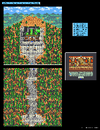 Thumbnail for a map of Leong Temple for the Game Boy game Lufia: The Legend Returns.