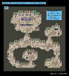 Thumbnail for a map of Leydock's Dungeon for the Game Boy game Lufia: The Legend Returns.