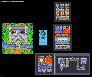 Thumbnail for a map of Leydock's Mansion for the Game Boy game Lufia: The Legend Returns.