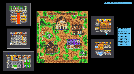 Thumbnail for a map of Majari for the Game Boy game Lufia: The Legend Returns.