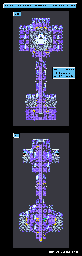 Thumbnail for a map of Rosplett Shrine for the Game Boy game Lufia: The Legend Returns.