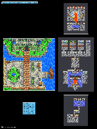 Thumbnail for a map of Siantao Kingdom for the Game Boy game Lufia: The Legend Returns.