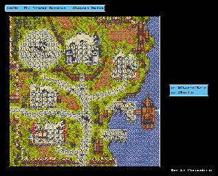 Thumbnail for a map of Sianto Ruins for the Game Boy game Lufia: The Legend Returns.
