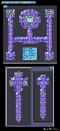 Thumbnail for a map of Tanba Shrine for the Game Boy game Lufia: The Legend Returns.