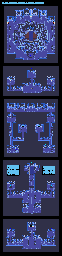 Thumbnail for a map of Underwater Daos Shrine for the Game Boy game Lufia: The Legend Returns.