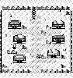 Thumbnail for a map of Town for the Game Boy game Magic Knight Rayearth 2nd.: The Missing Colors.
