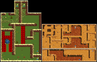 Thumbnail for a map of Blood Mountain for the Game Boy game Marvin Strikes Back!.