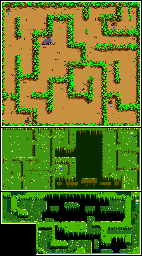 Thumbnail for a map of Corn Field for the Game Boy game Marvin Strikes Back!.