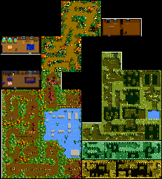 Thumbnail for a map of Forest for the Game Boy game Marvin Strikes Back!.