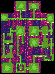 Thumbnail for a map of K-9's Brain for the Game Boy game Marvin Strikes Back!.