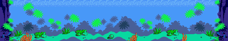 Thumbnail for a map of Lake Diving Scene for the Game Boy game Marvin Strikes Back!.