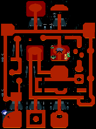 Thumbnail for a map of Martian Space Station for the Game Boy game Marvin Strikes Back!.