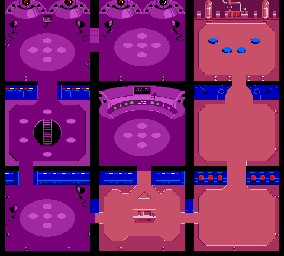 Thumbnail for a map of Martian UFO for the Game Boy game Marvin Strikes Back!.