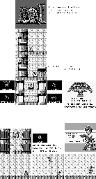 Thumbnail for a map of Wily's Fortress for the Game Boy game Mega Man II.