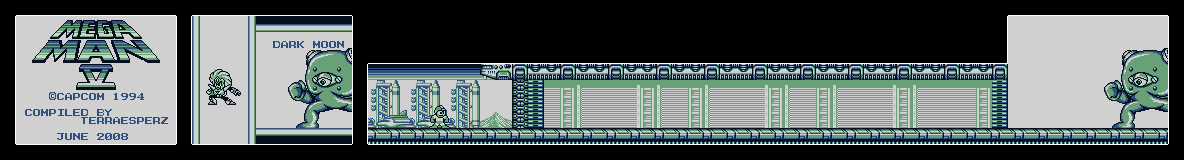 Thumbnail for a map of Dark Moon for the Game Boy game Mega Man V.