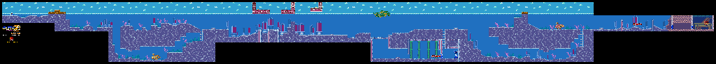 Thumbnail for a map of Launch Octopus for the Game Boy game Mega Man Xtreme 2.