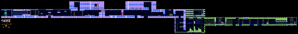 Thumbnail for a map of Magna Centipede for the Game Boy game Mega Man Xtreme.