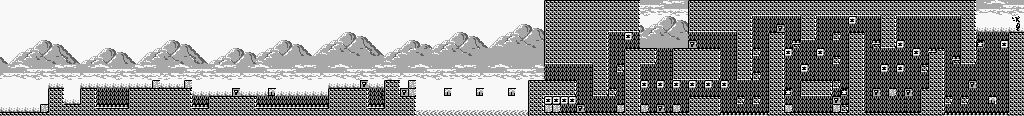Thumbnail for a map of Stage 3: The Mountain Area 1 for the Game Boy game Mickey's Chase / Mickey's Dangerous Chase.