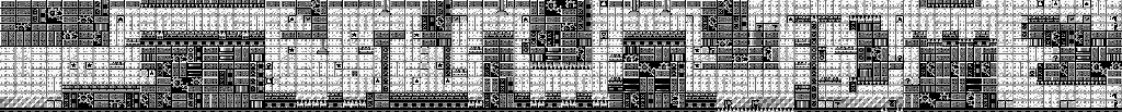 Thumbnail for a map of Stage 4: The Industrial Area Area 2 for the Game Boy game Mickey's Chase / Mickey's Dangerous Chase.