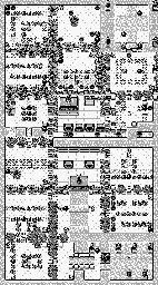 Thumbnail for a map of Level 2 Aboveground for the Game Boy game Mole Mania.