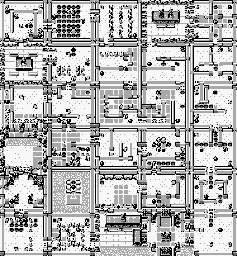 Thumbnail for a map of Level 4 Aboveground for the Game Boy game Mole Mania.