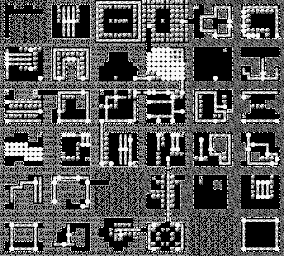 Thumbnail for a map of Level 5 Underground for the Game Boy game Mole Mania.