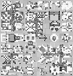 Thumbnail for a map of Level 6 Aboveground for the Game Boy game Mole Mania.