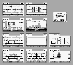 Thumbnail for a map of Stages for the Game Boy game Mr. Chin's Gourmet Paradise.