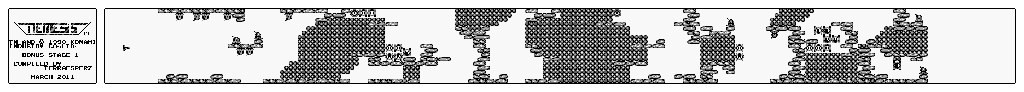 Thumbnail for a map of Bonus Stage 1 for the Game Boy game Nemesis.