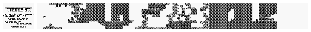 Thumbnail for a map of Bonus Stage 2 for the Game Boy game Nemesis.
