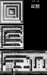 Thumbnail for a map of Desert Star Royal Tomb for the Game Boy game Ninja Boy 2.