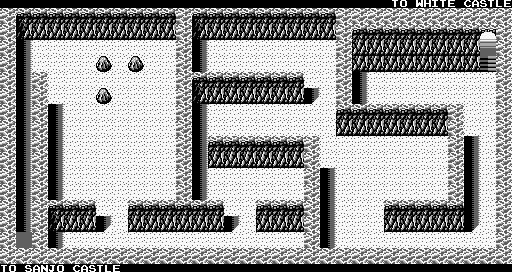 Thumbnail for a map of Dino Star Dino Tunnel for the Game Boy game Ninja Boy 2.