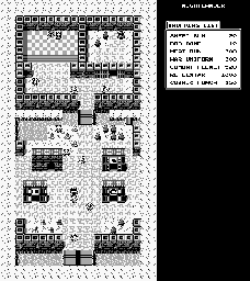 Thumbnail for a map of Fanta Land Nightlander for the Game Boy game Ninja Boy 2.